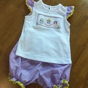 Jump Rope Smocked Set